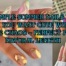 A wide horizontal YouTube thumbnail collage showcasing four simple summer nail designs: sheer lemon slice nail art, abstract retro neon waves, a pastel marble swirl set, and a green French tip manicure. Large teal-blue text with a black outline overlays the center, reading: "8 SIMPLE SUMMER NAILS FOR WHEN YOU WANT CUTE WITHOUT THE CHAOS – PERFECT FOR NATURAL LENGTH".